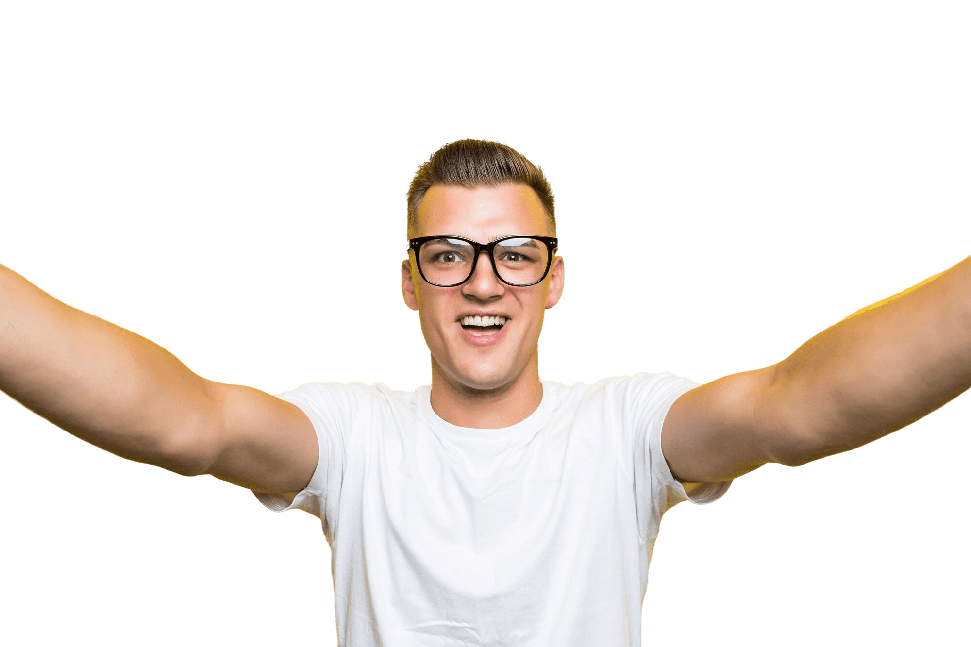 Keep your head and body straight